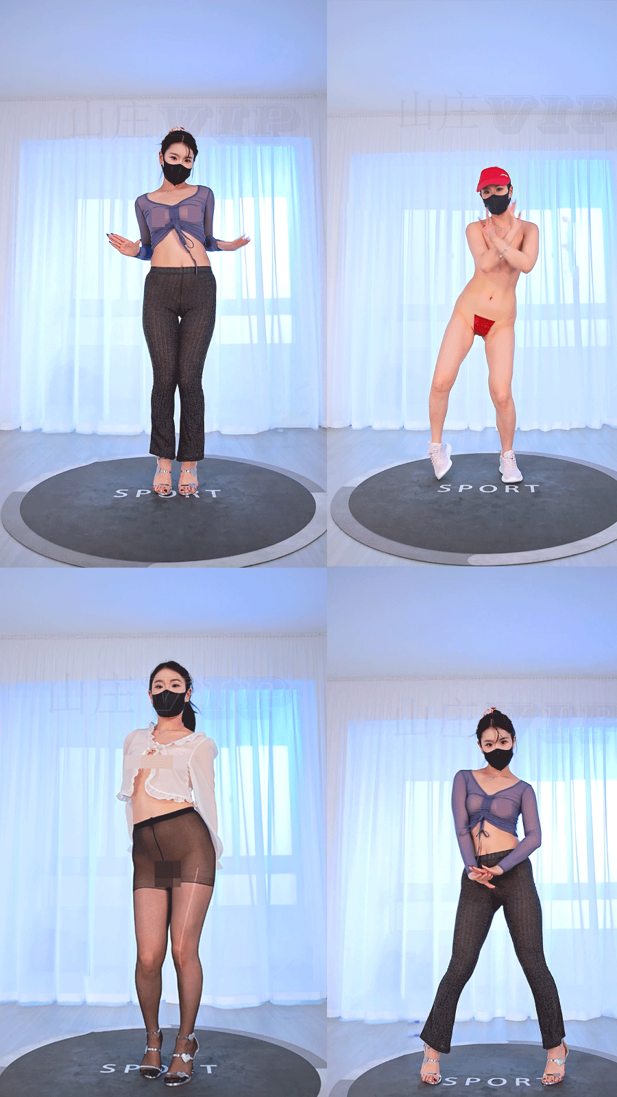 山庄VIP 顶流小若韩舞合集 6v-1.52G