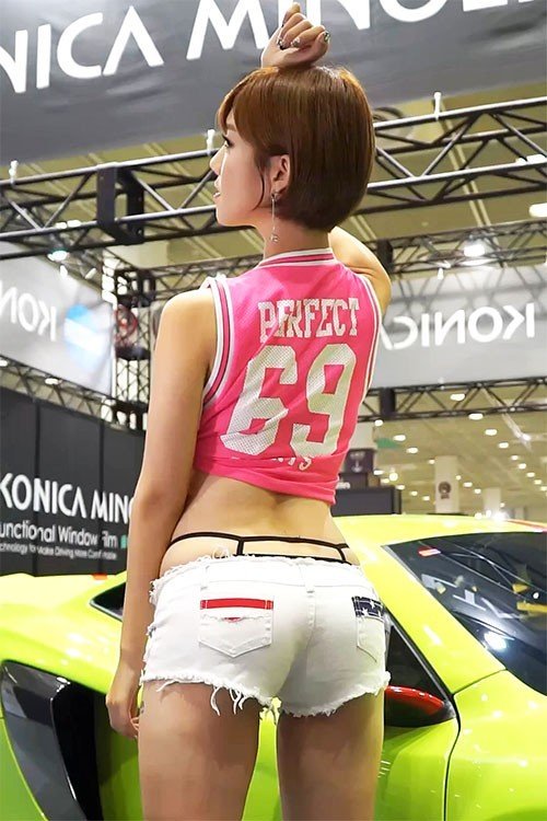 2016 韩国首尔车展高清美女车模饭拍秀-95【128 MB】