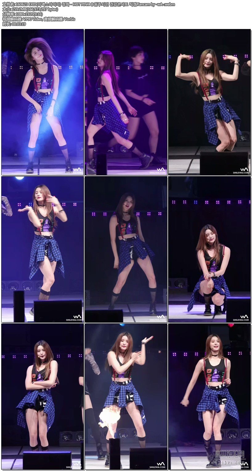 EXID 拍摄日期：160623【10 合集 1.46 GB】EXID饭拍秀